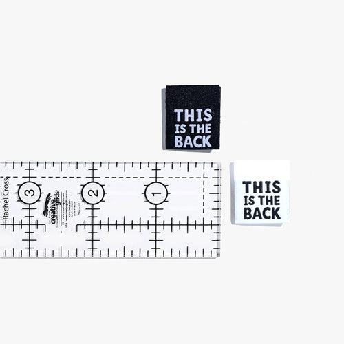 'This is the back' Label Pack