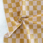 Olive Checkmate Double Cloth