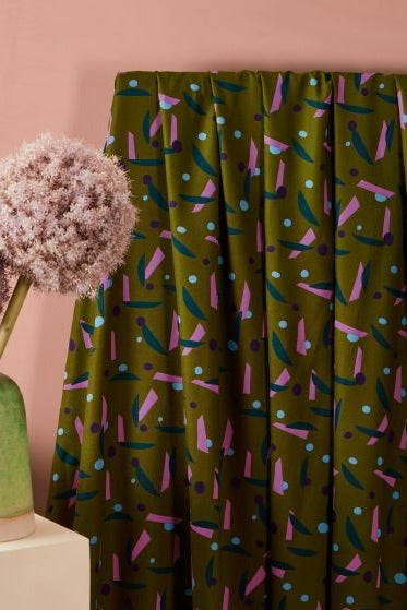 Java Ivy Green EcoVero Viscose