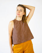 Open Back Smock Top