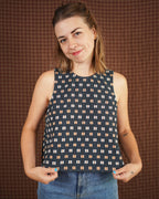 Open Back Smock Top