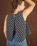 Open Back Smock Top