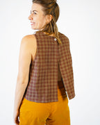 Open Back Smock Top