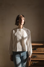 Blouse plissée Henriette