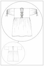 BOW DRESS - HACK PDF - ADD ON TO 'ZW GATHER DRESS' PATTERN