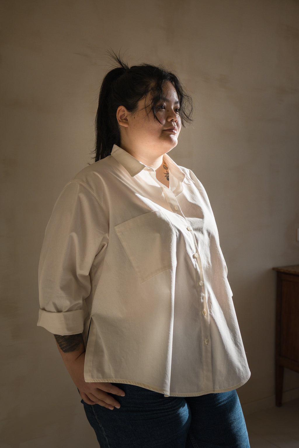 Chemise boxy Hans