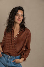 Chemise croisée Jane