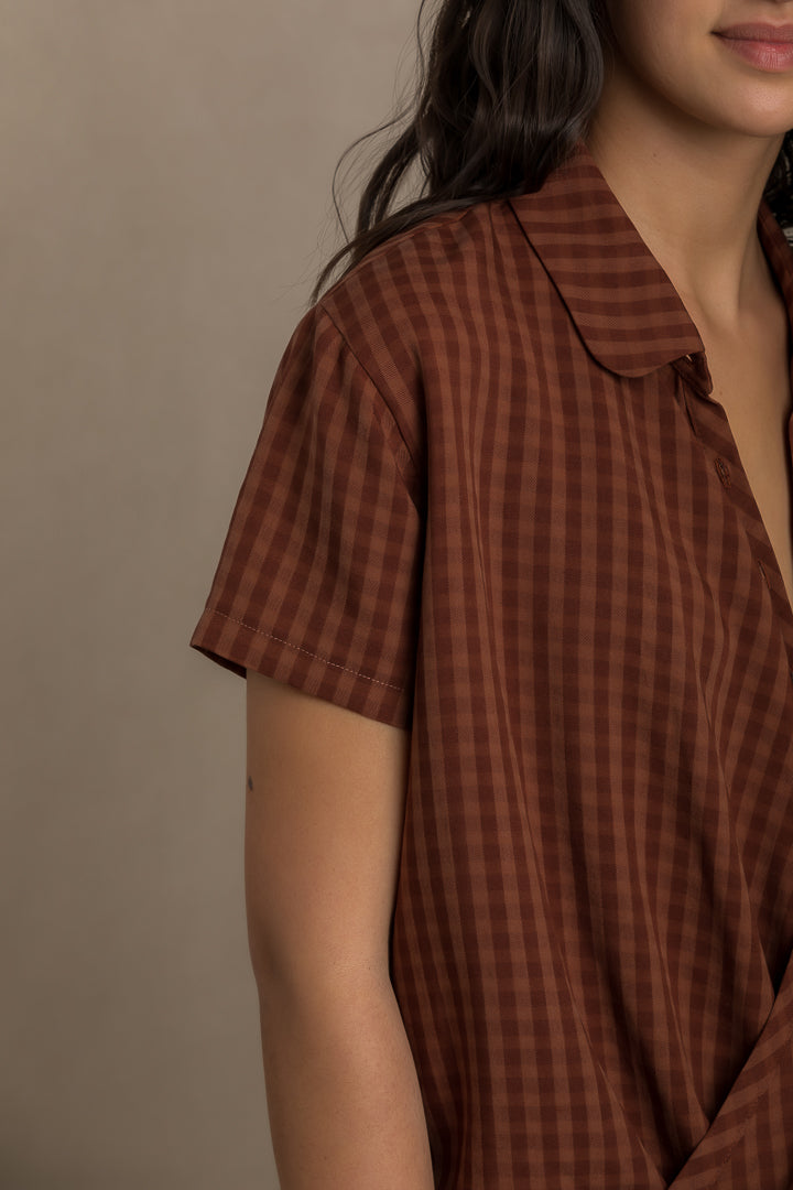 Chemise croisée Jane