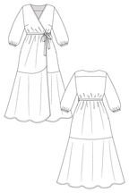 HALI wrap dress