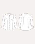 Cashmerette Harrison Shirt PDF pattern