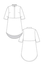 HELMI trench blouse & tunic dress