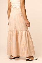 Elastic waist skirt sewing pattern