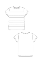 LAURIE pleated tee