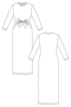 LYYTI tie front mini & maxi dress