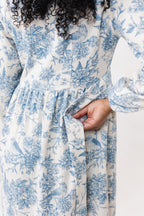 OODI gathered midi dress