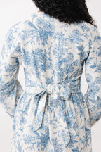 OODI gathered midi dress
