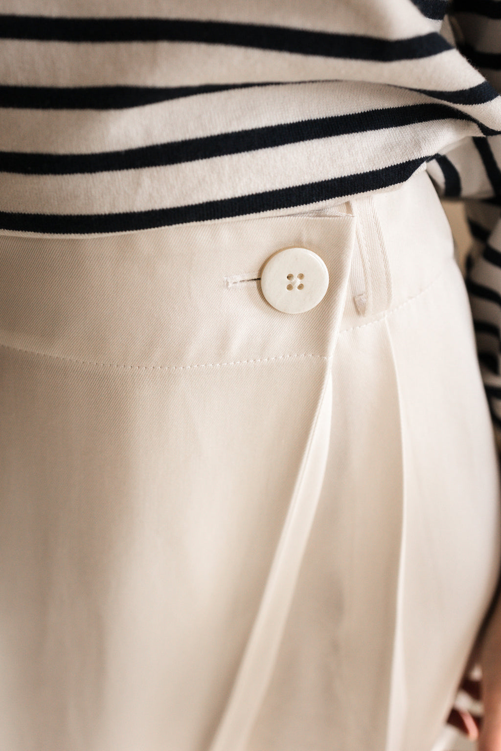 Pantalon tailleur portefeuille Hugo