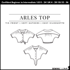 PDF Arles Top Pattern - Sewing Therapy