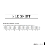 PDF Ele Skirt Pattern - Sewing Therapy