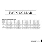 PDF Faux Collar Shirt and Dress Pattern - Sewing Therapy