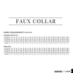 PDF Faux Collar Shirt and Dress Pattern - Sewing Therapy
