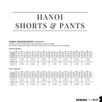 PDF Hanoi Shorts and Pants Pattern - Sewing Therapy
