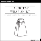 PDF La Ciotat Wrap Skirt Pattern - Sewing Therapy