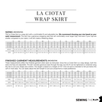 PDF La Ciotat Wrap Skirt Pattern - Sewing Therapy