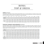 PDF Roma Top & Dress Pattern - Sewing Therapy