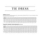PDF Tie Dress Pattern - Sewing Therapy