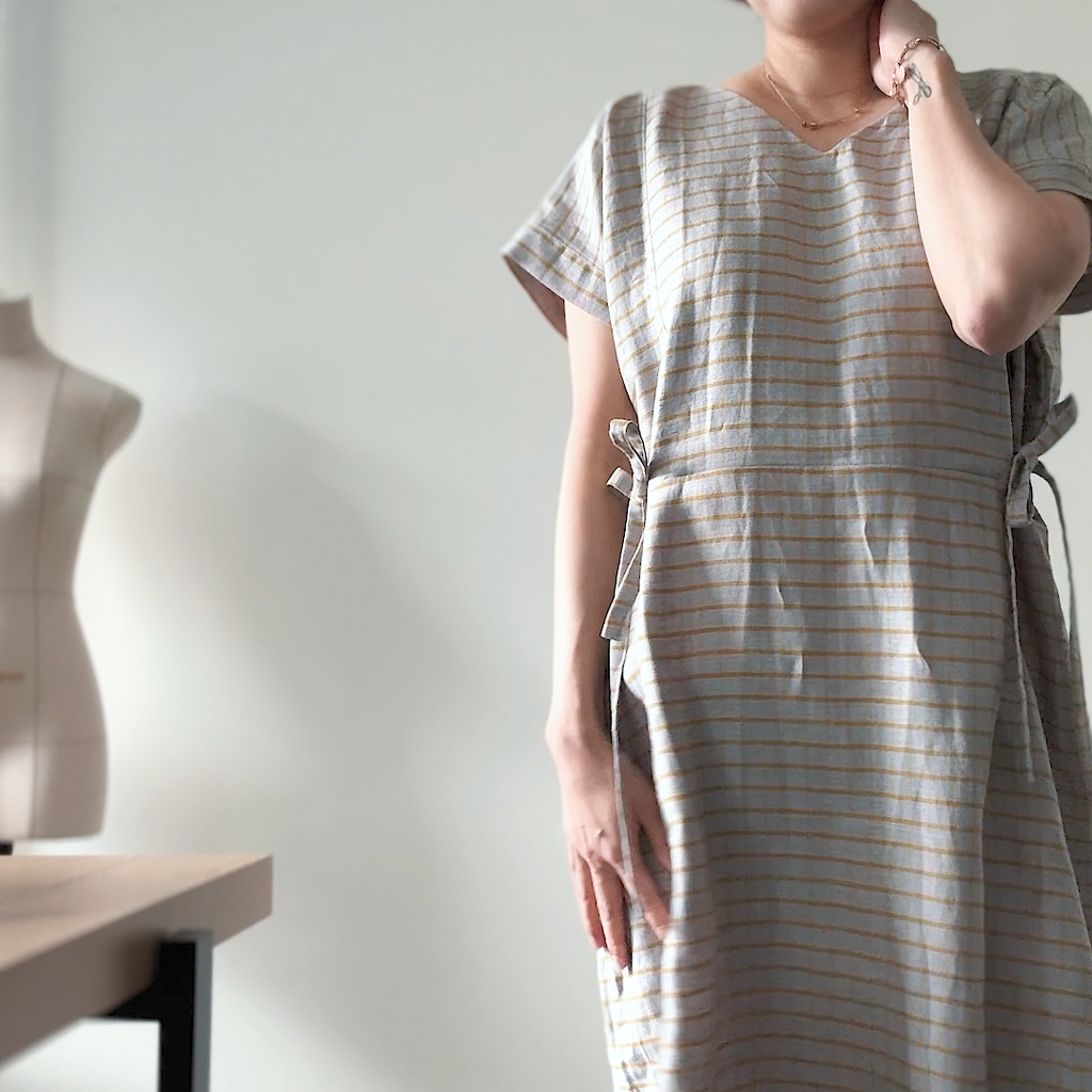 PDF Tie Dress Pattern - Sewing Therapy