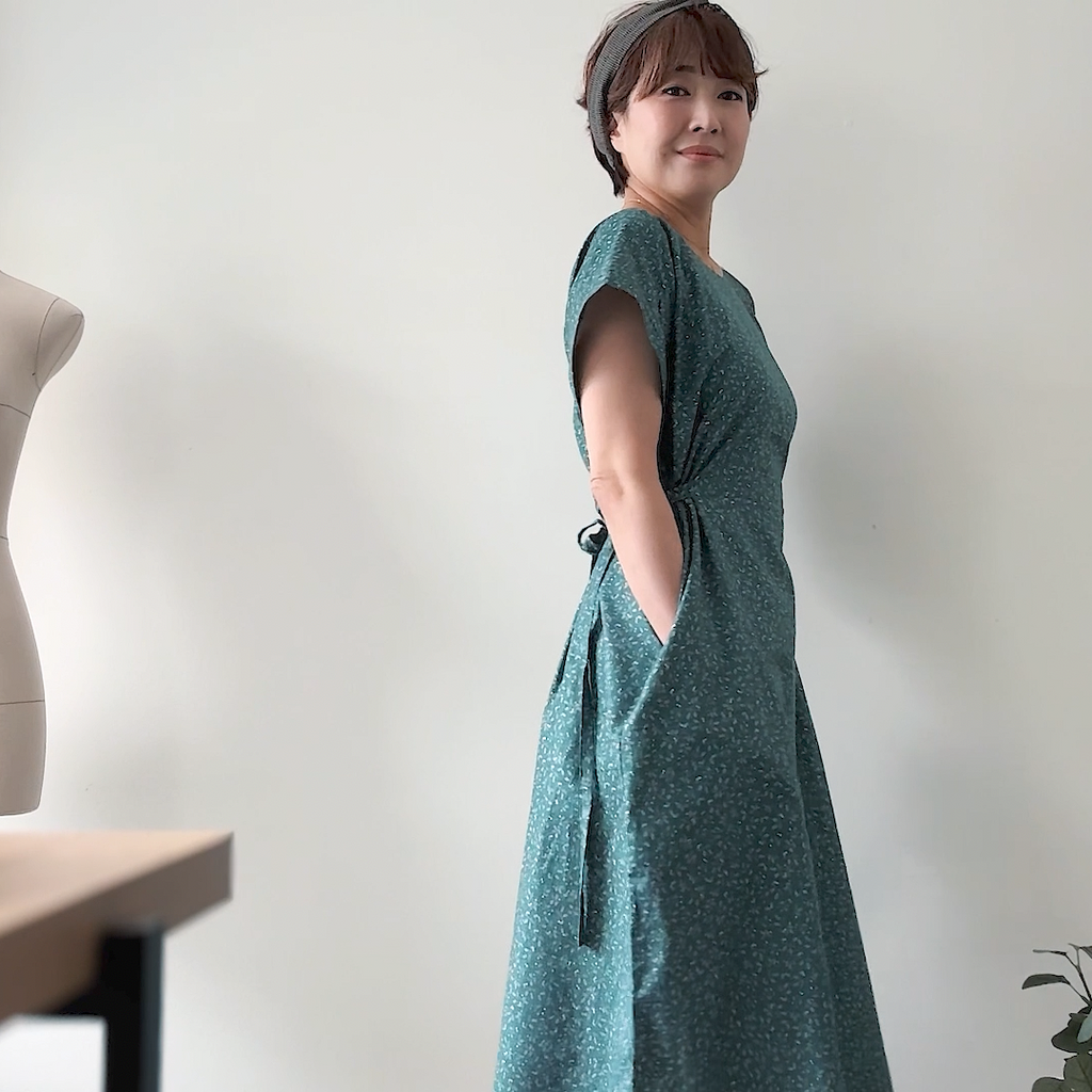 PDF Tie Dress Pattern - Sewing Therapy