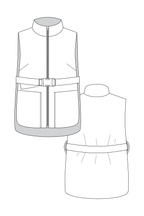 SAANA puffer vest