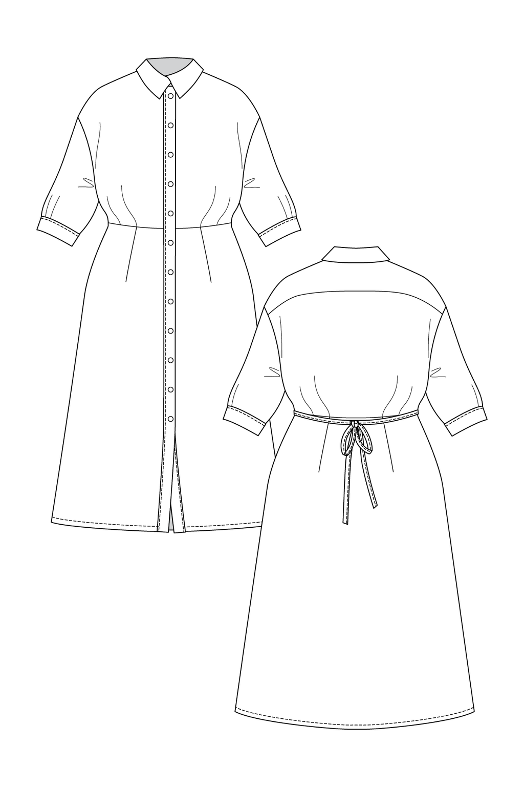 SILMU shirt & shirt dress