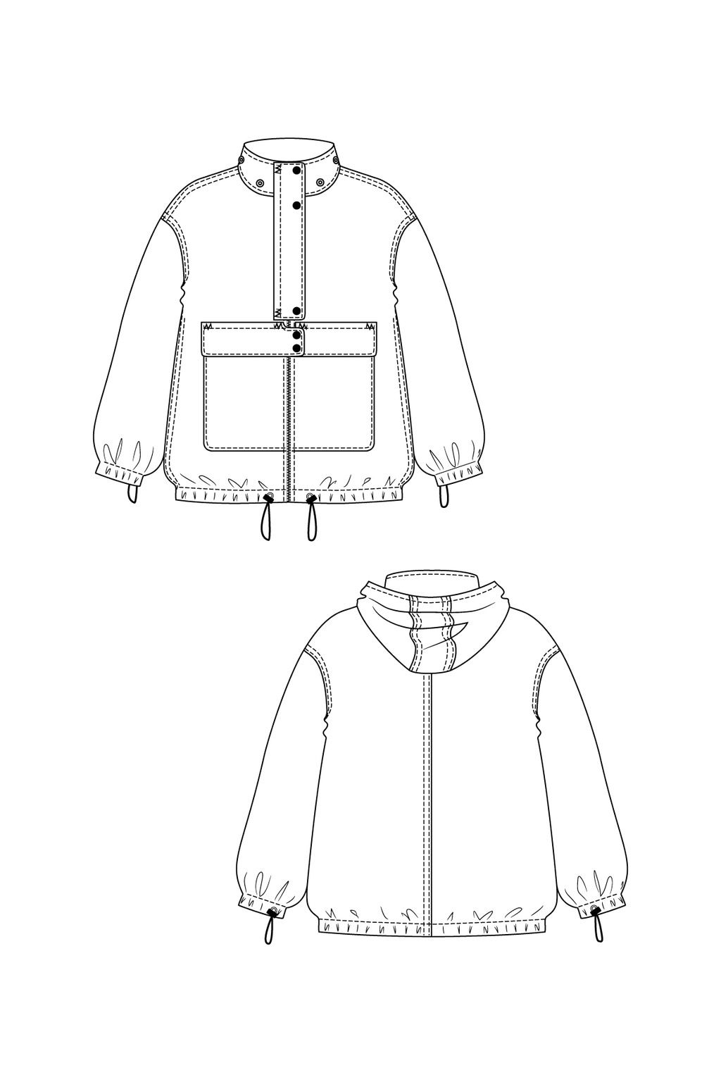 SIRKKA hooded jacket