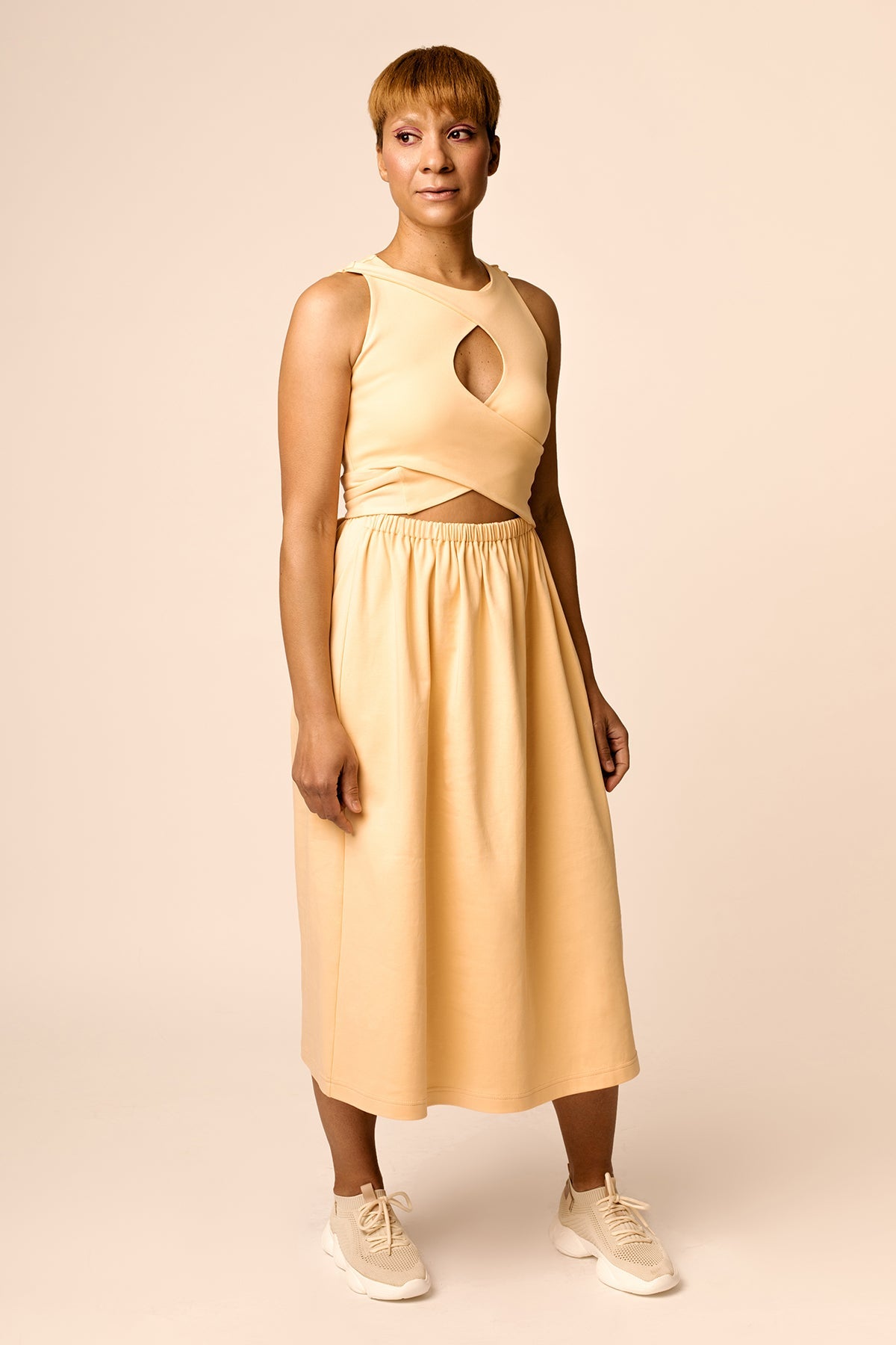 Interlace dress sewing pattern