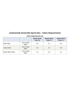 Cashmerette Somerville Sports Bra PDF pattern