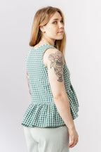 Top with longer hem at the back sewing pattern