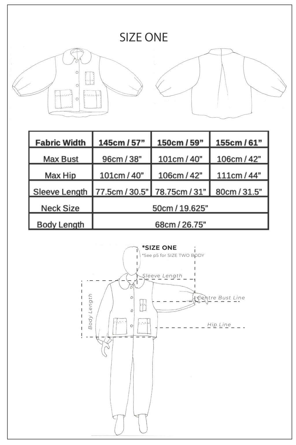 ZW Bell Jacket - PDF Pattern