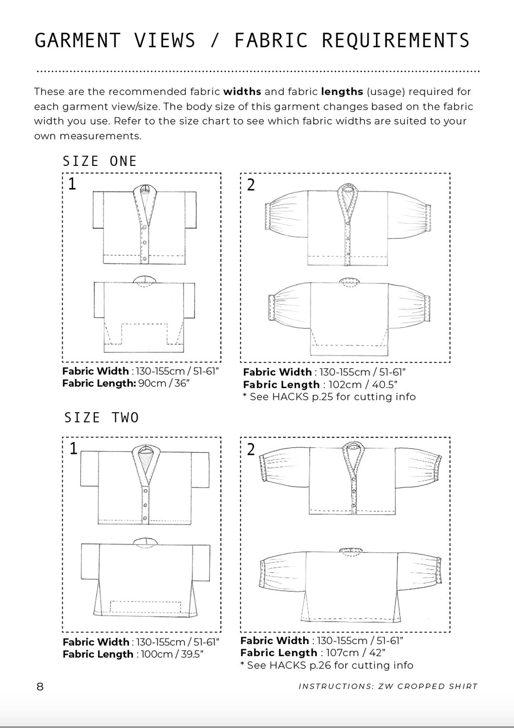 ZW Cropped Shirt