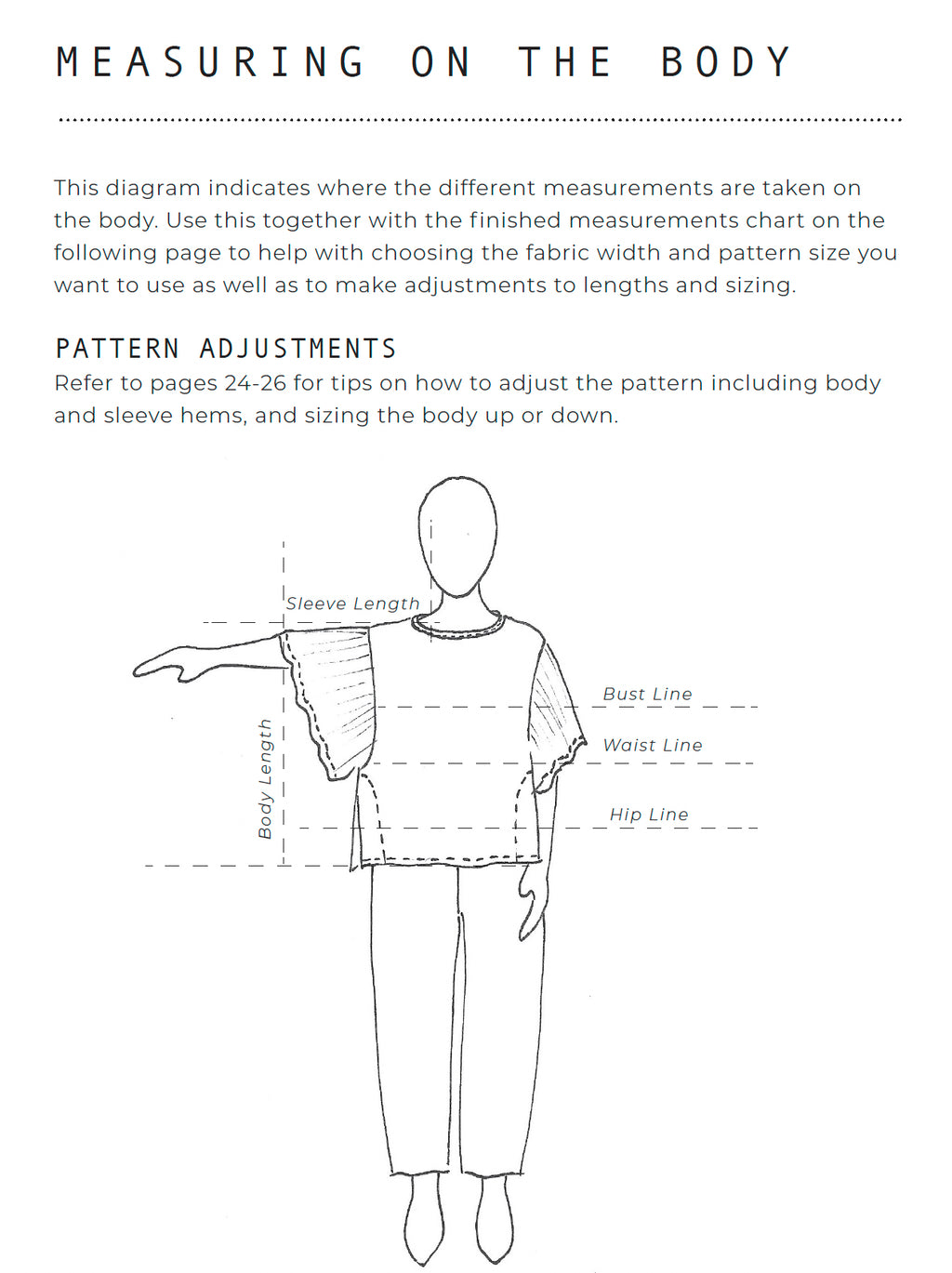 ZW Frill Sleeve Top - PDF Pattern