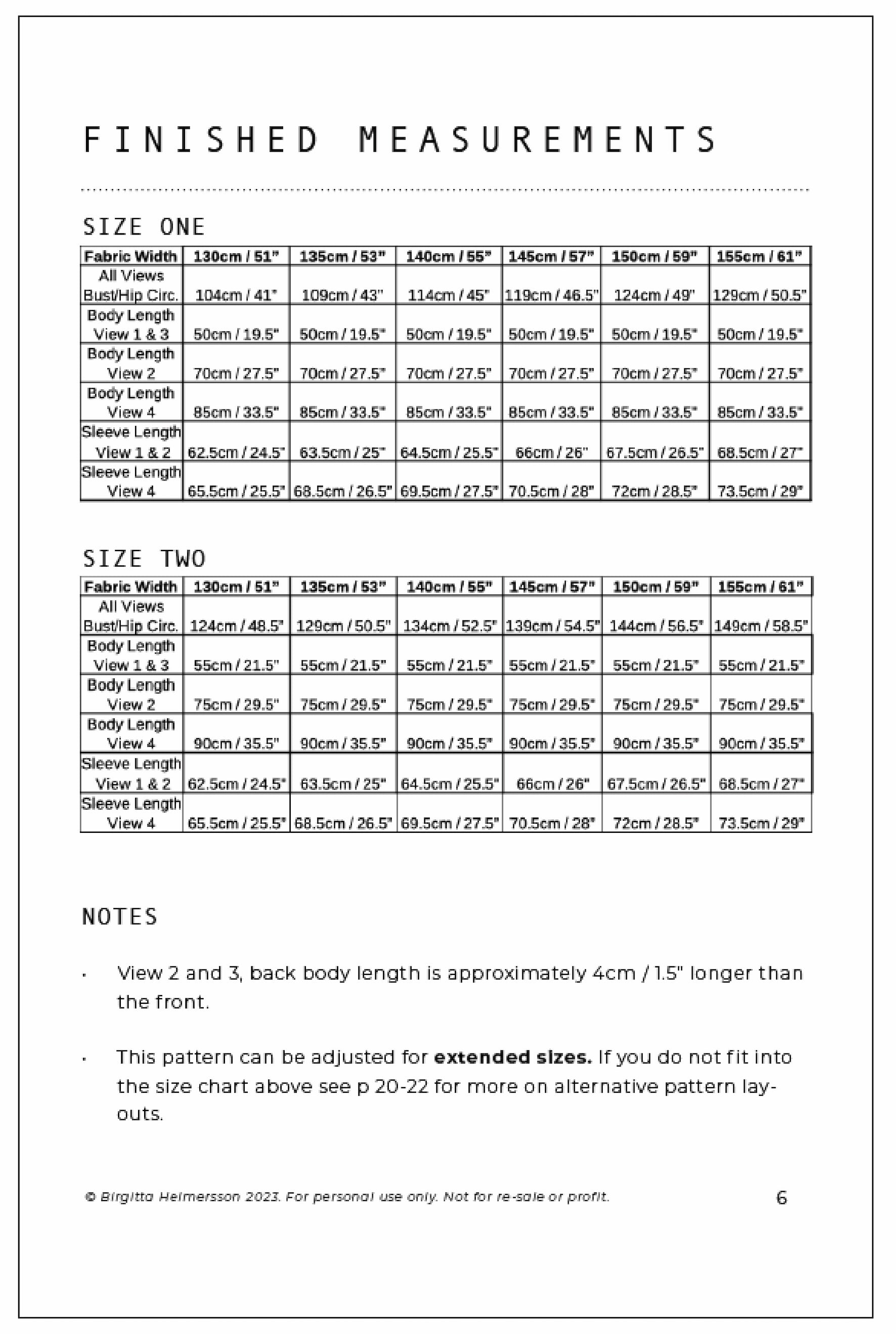 ZW Tie Top - PDF Sewing Pattern