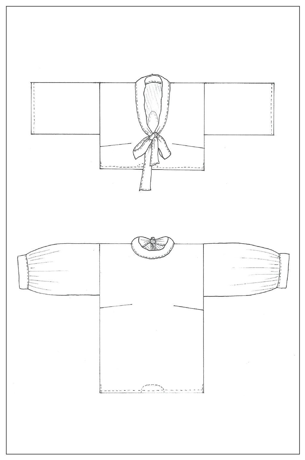 ZW Tie Top - PDF Sewing Pattern
