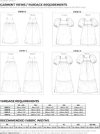 ZW Tier Dress - PDF Pattern