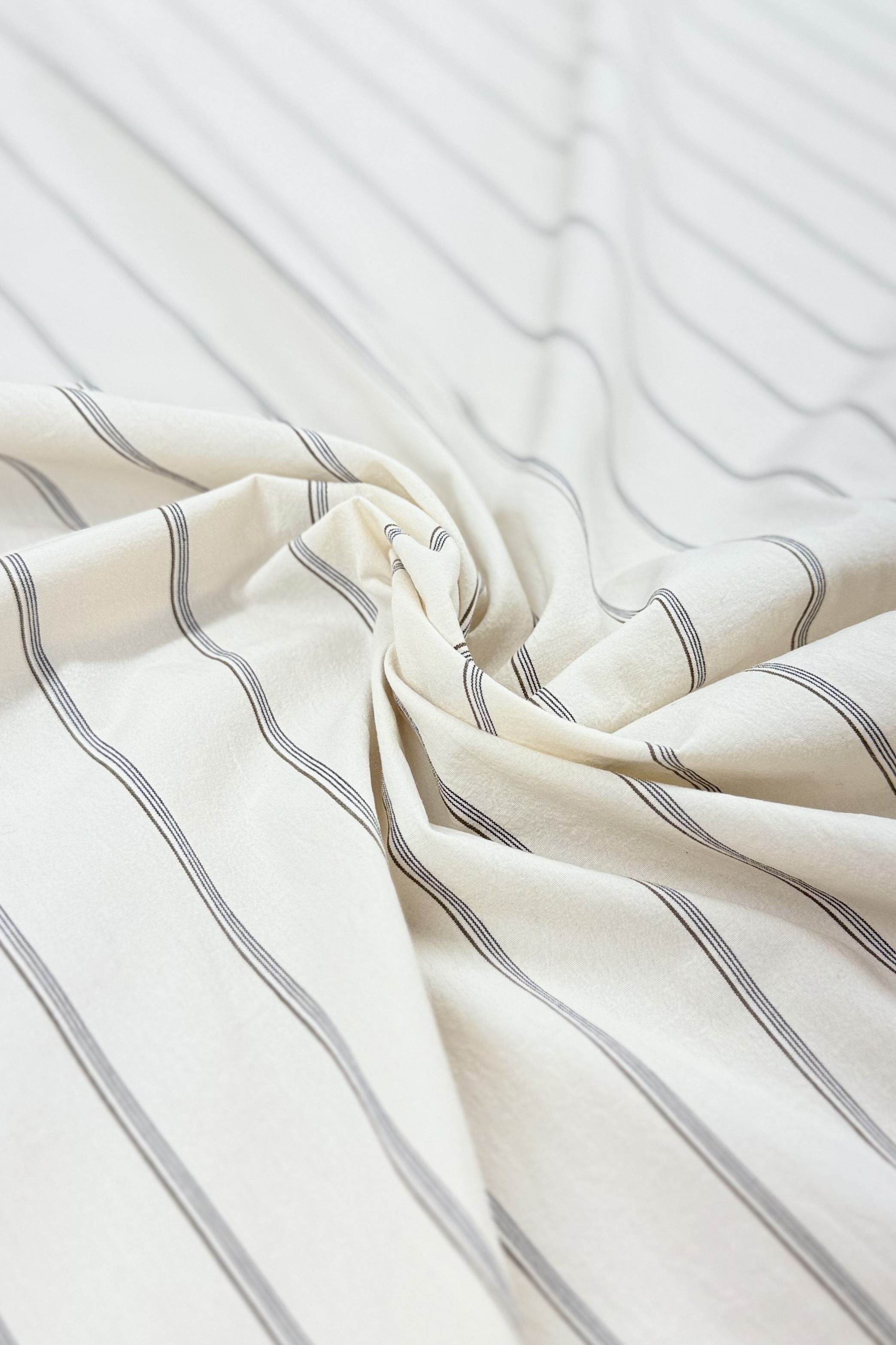 Deadstock Japanese Organic Cotton Stripe