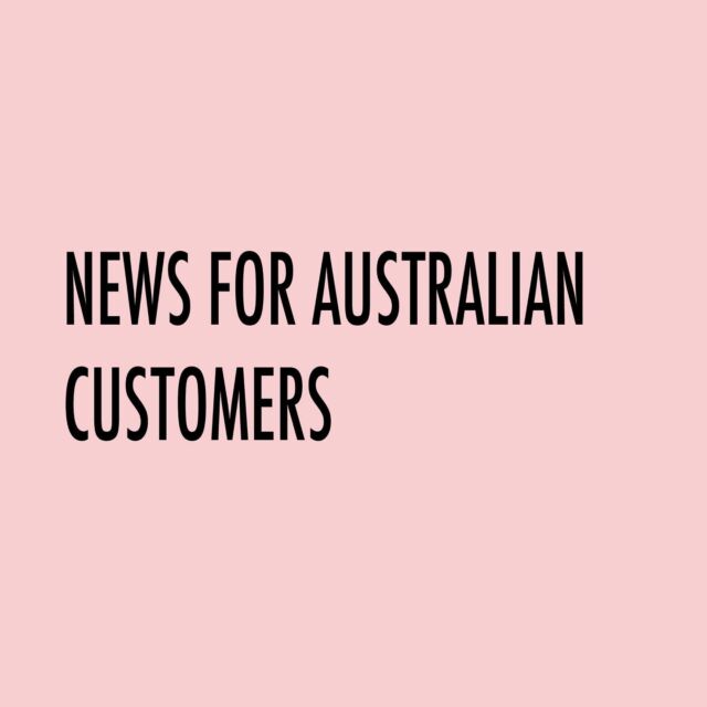 I’ve been surprised by how many lovely Australian’s have supported this little business over the last 2 years. Thank you!

Getting things over to you has been a bit slow using the postal network so I’ve been looking for different options and am happy to now be offering DHL Express alongside the NZ Post Tracked International Post for a much speedier delivery.

New prices are:
DHL Express - $25
NZ Post International Tracked Mail - $15

We will also now offer free shipping to Australia on all orders over $200.

If you’d like to try this out and help me confirm the speediness and iron out any wrinkles during this first week you can use the coupon code “AUSTEST” to get free shipping using DHL Express on all orders over $100.

Get in touch (DM or shop@joans.co.nz) with any questions.
Thank you!

- Lucy 🤓